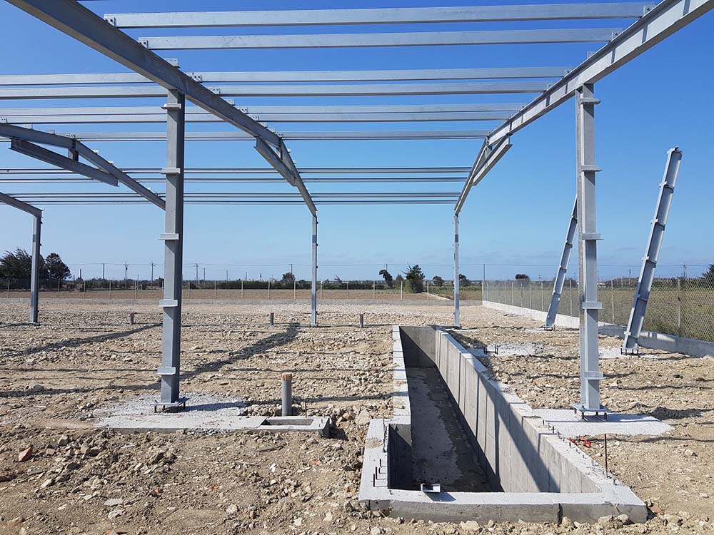 雞舍糞溝(對照結構位置)