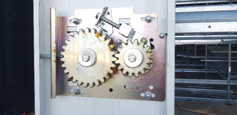 清糞帶調整齒輪