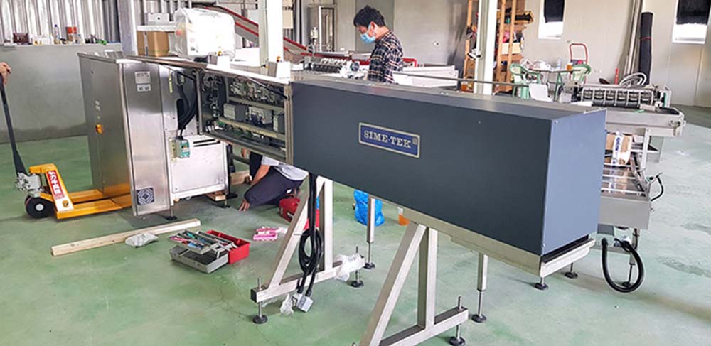 銜接分級機與進蛋機組